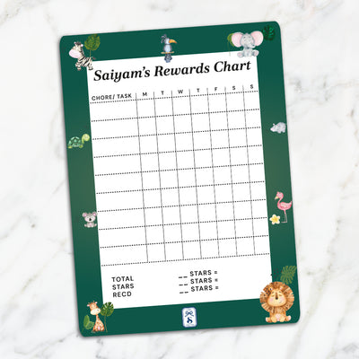 Jungle Friends Reward Chart