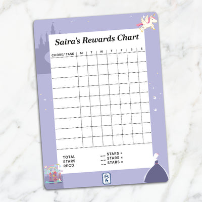 Princess Reward Chart
