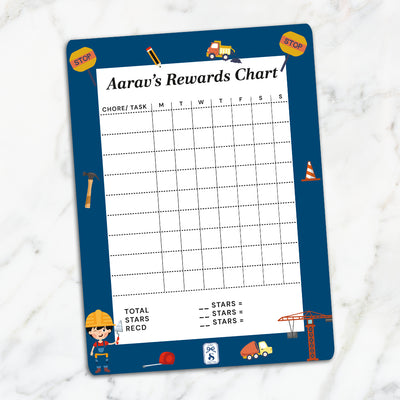Little Builder Reward Chart