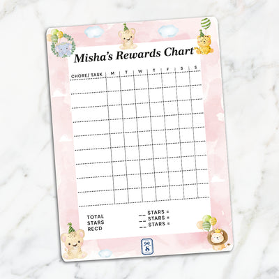 Safari Soiree Reward Chart