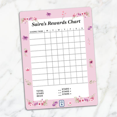 Floral Fiesta Reward Chart