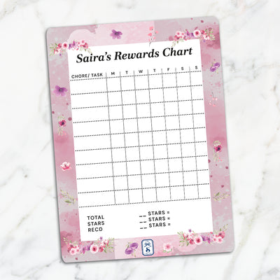 Floral Fiesta Reward Chart