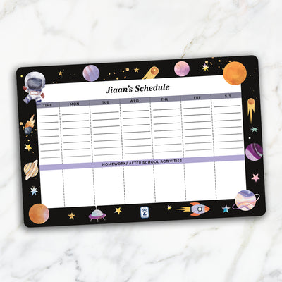 Lil Astronaut Schedule Planner
