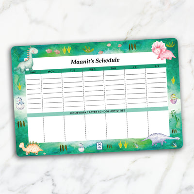 Dinoland Schedule Planner