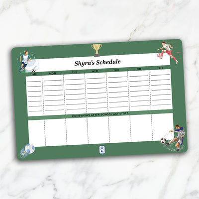 Football Fever Schedule Planner