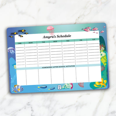 Ocean Bed Schedule Planner