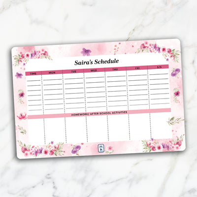 Floral Fiesta Schedule Planner