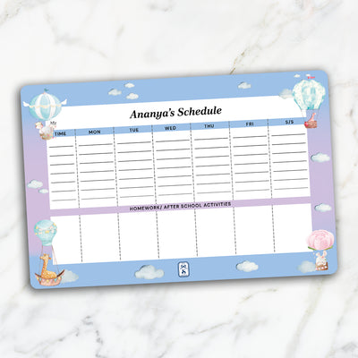Happy Ballooners Schedule Planner