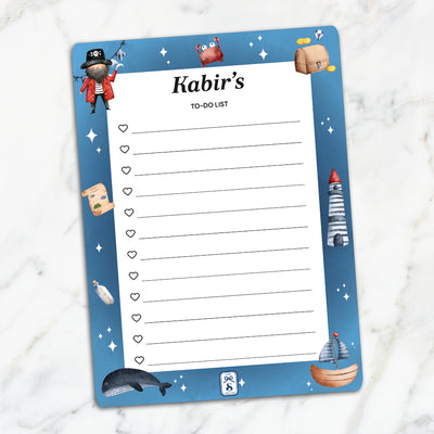 Treasure Island To-Do List