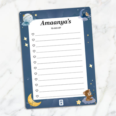 Moonlight Snuggles To-Do List