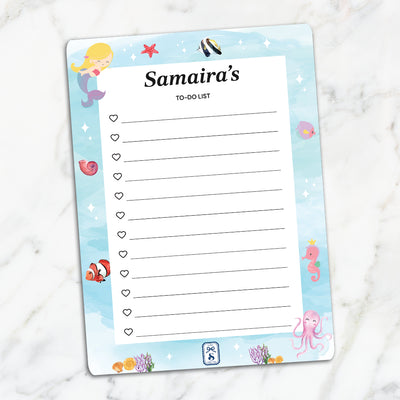Lil Mermaid To-Do List