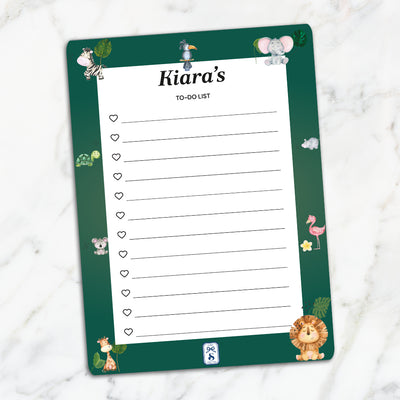 Jungle Friends To-Do List