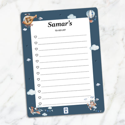 Teddy's Flight To-Do List