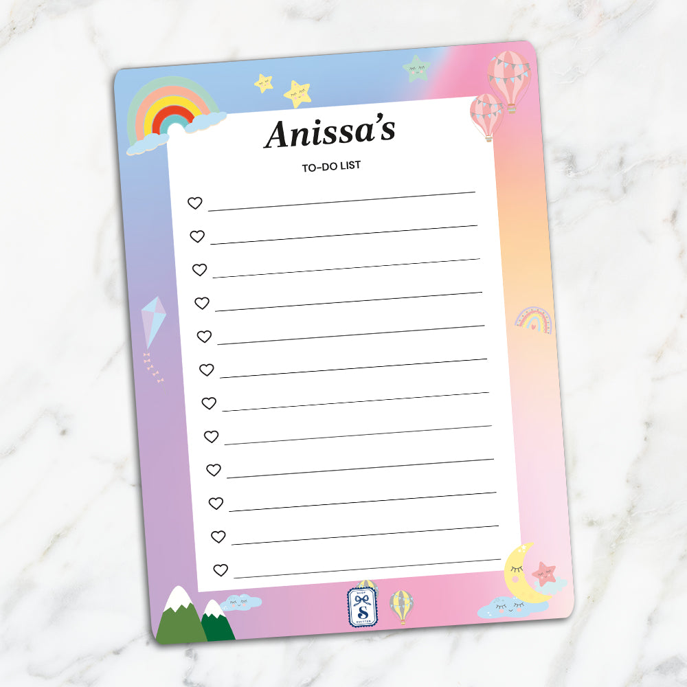 Rainbow Magic Kids To-Do List