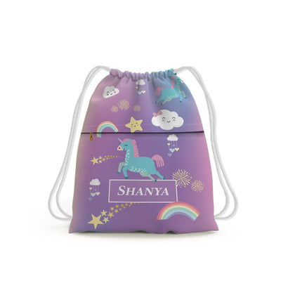 Unicorns & Rainbow Swim Bag