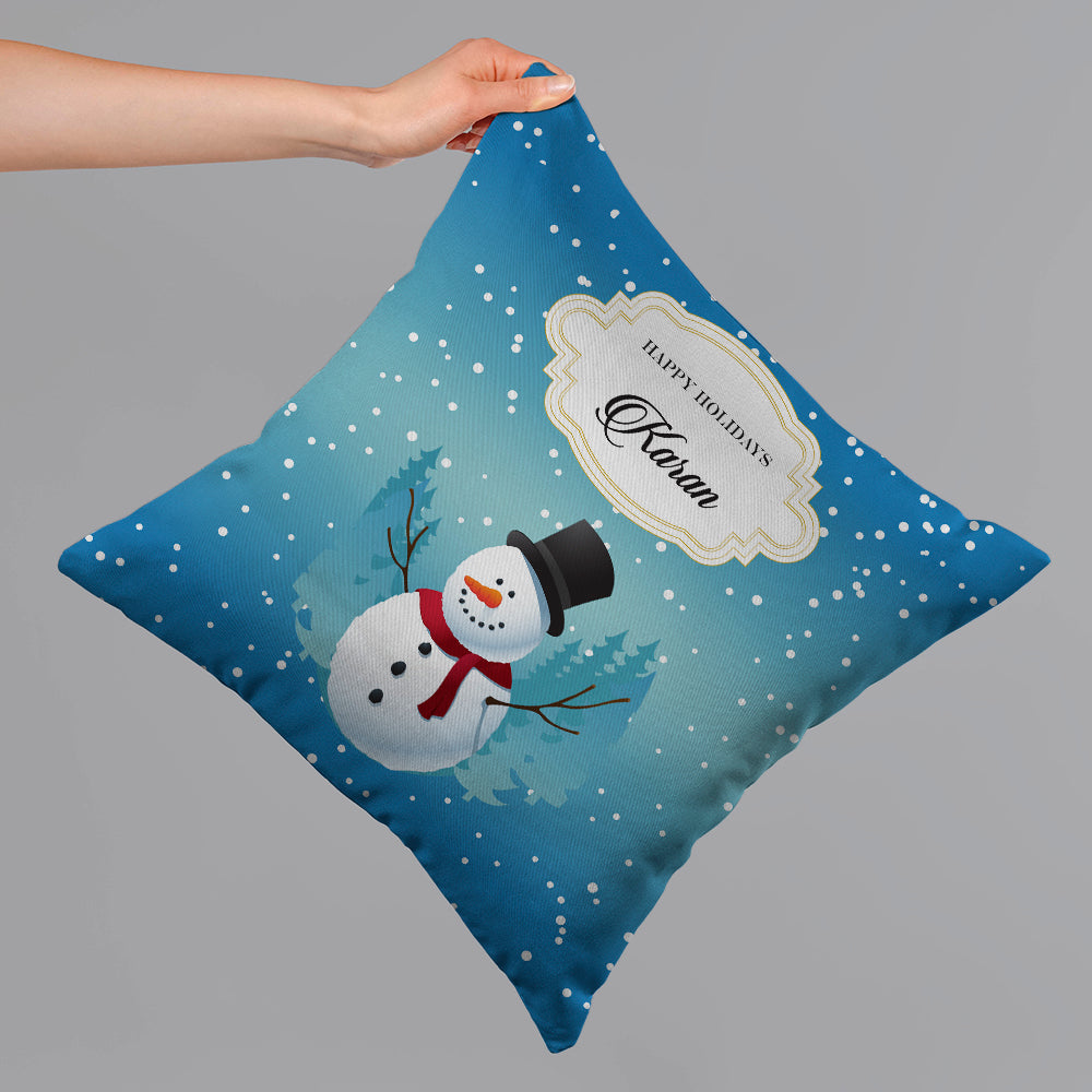 Frosty The Snowman Christmas Cushion Cover