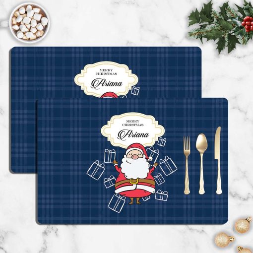 Santa's Sleigh Christmas Tablemat