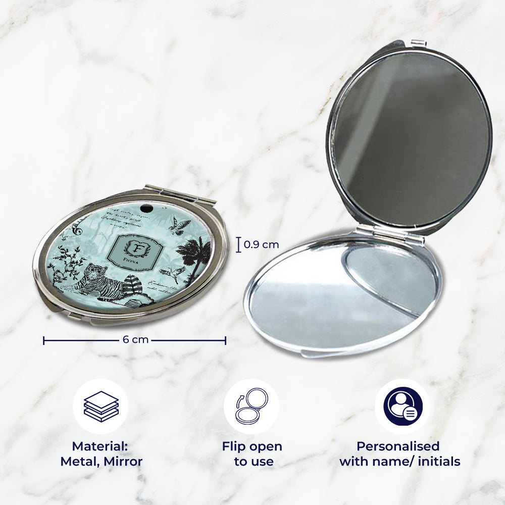 Jungle's Sonnet Compact Mirror