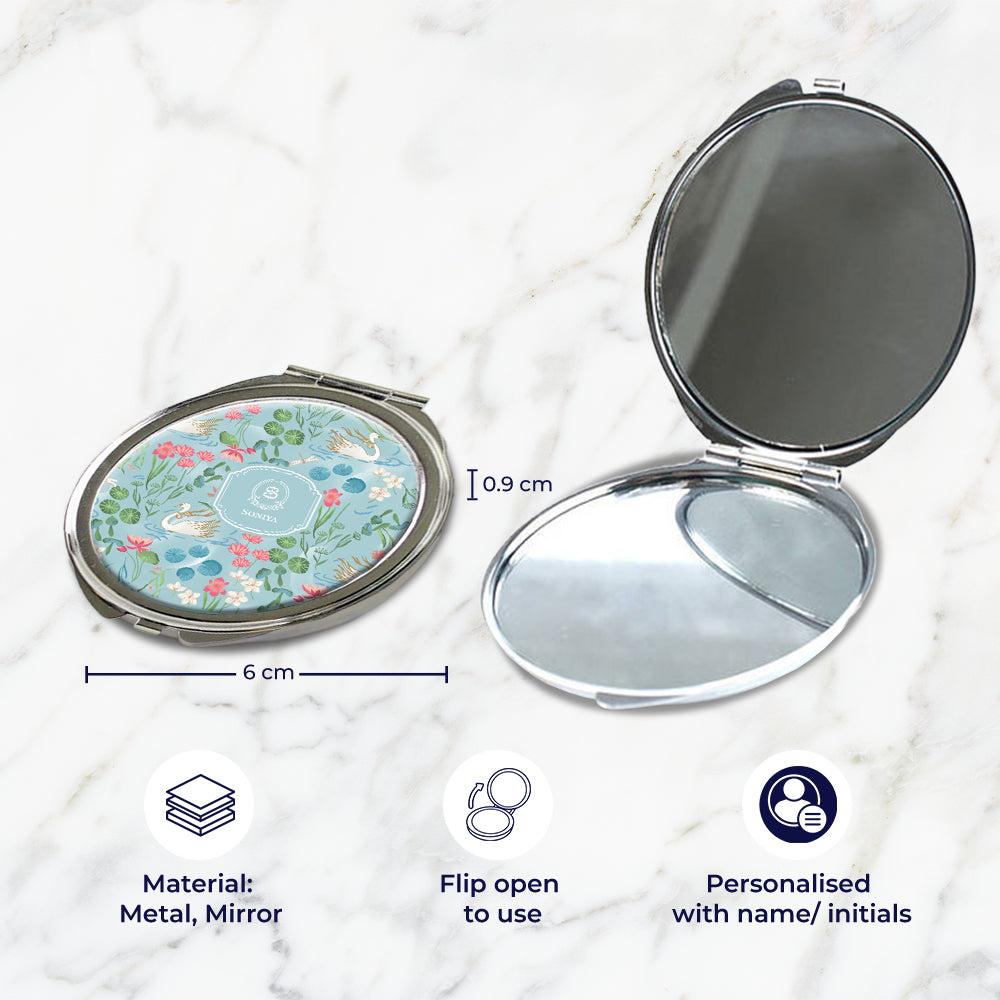 Swan's Lake Compact Mirror