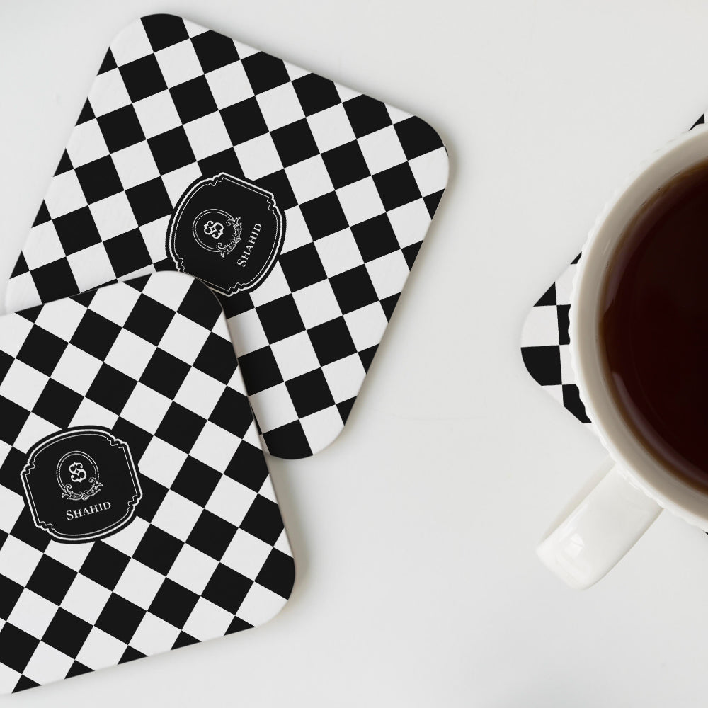 Checkered Coasters