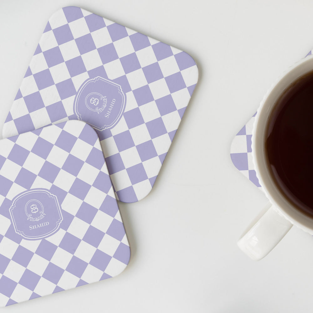 Checkered Coasters