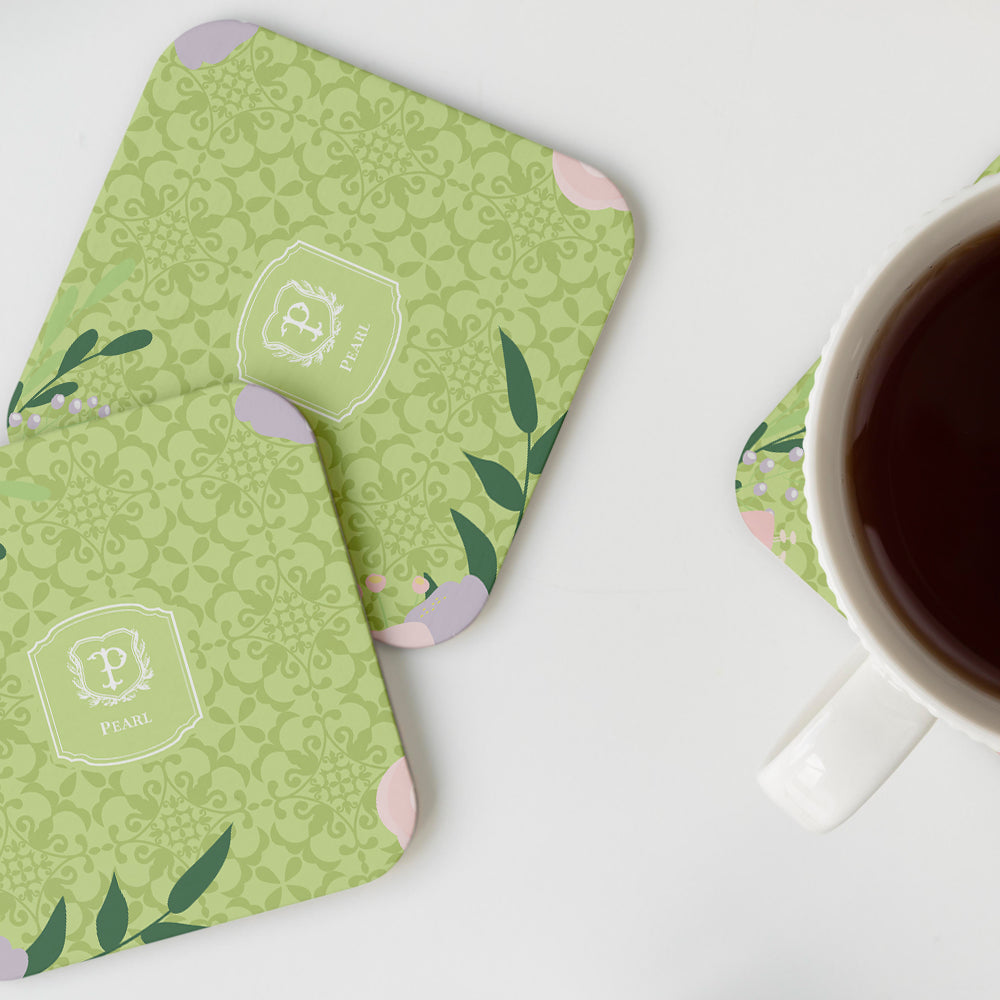 Royal Bloom Coasters