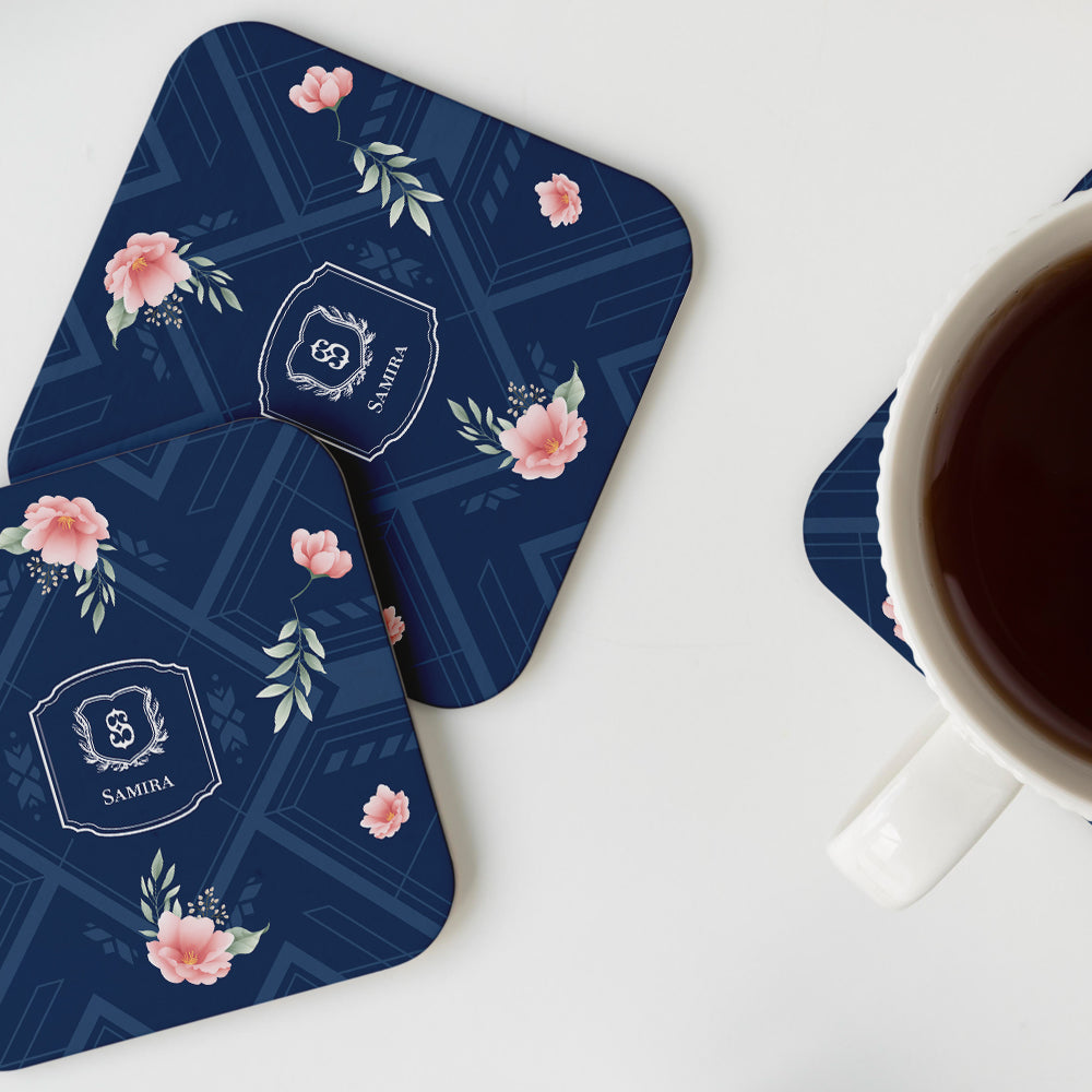 Deco Bloom Coasters