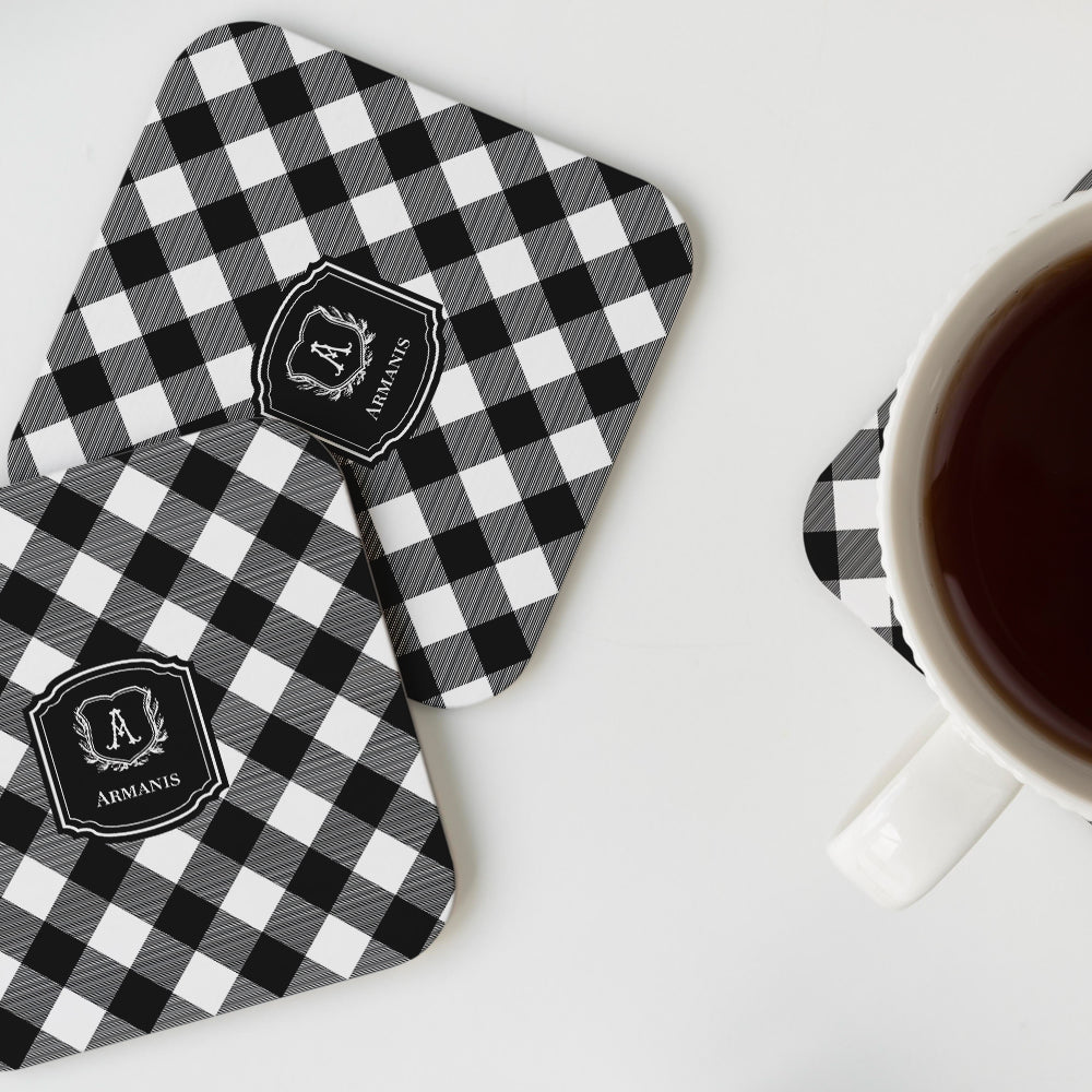 Gingham  Coasters