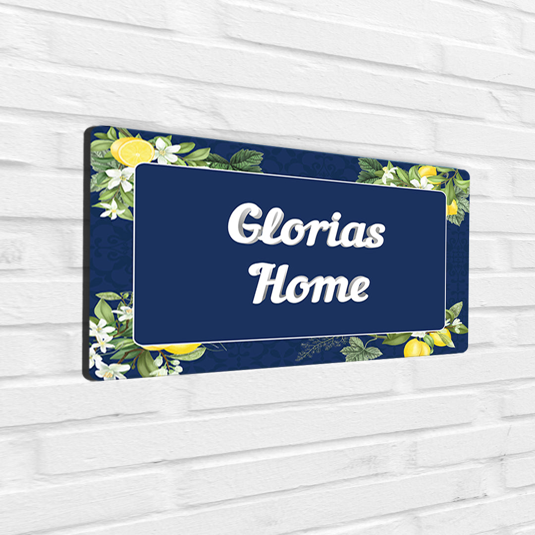 Lemon Grove Name Plate - Standard