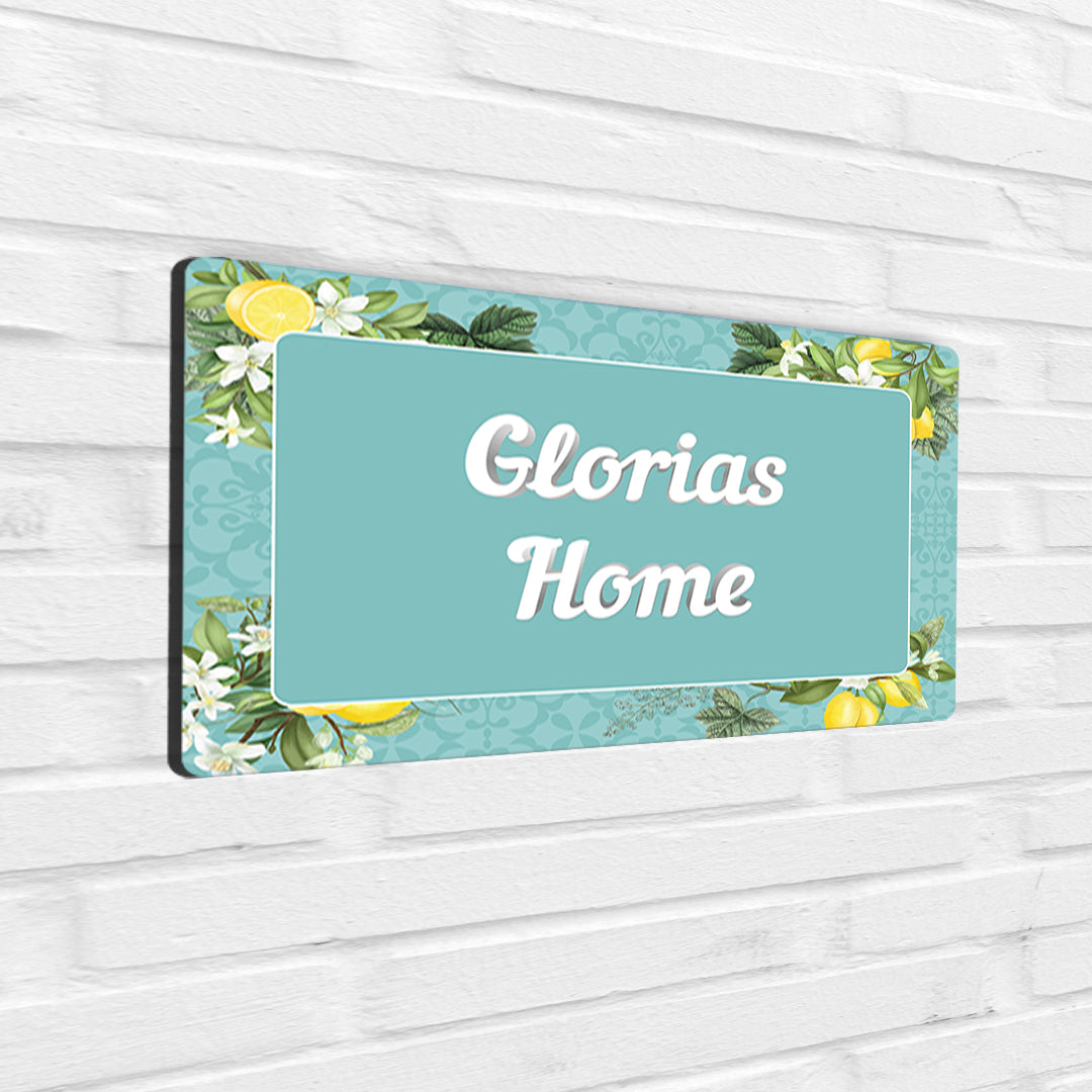 Lemon Grove Name Plate - Standard