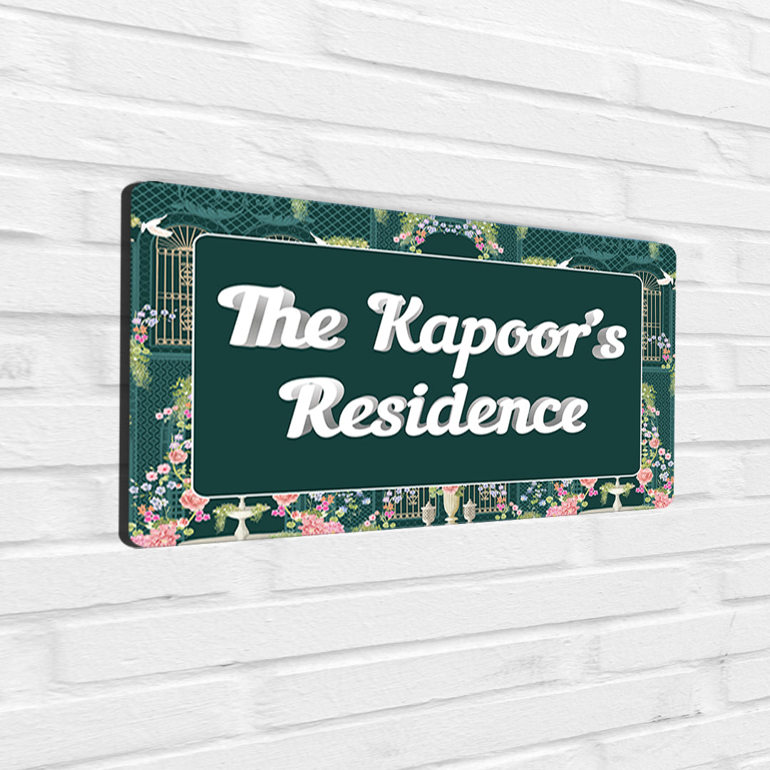 Secret Garden Name Plate - Standard