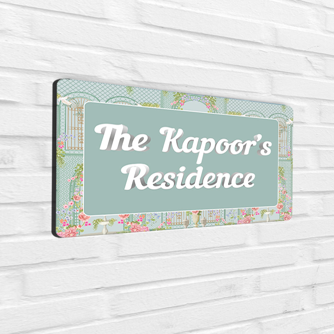 Secret Garden Name Plate - Standard