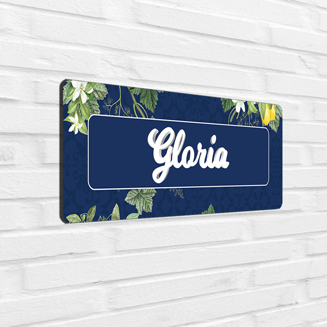 Lemon Grove  Name Plate - Petite