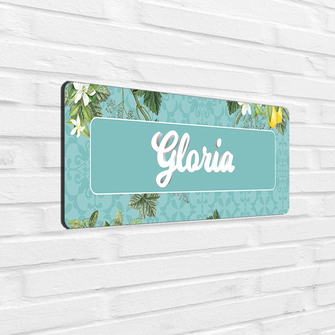 Lemon Grove  Name Plate - Petite