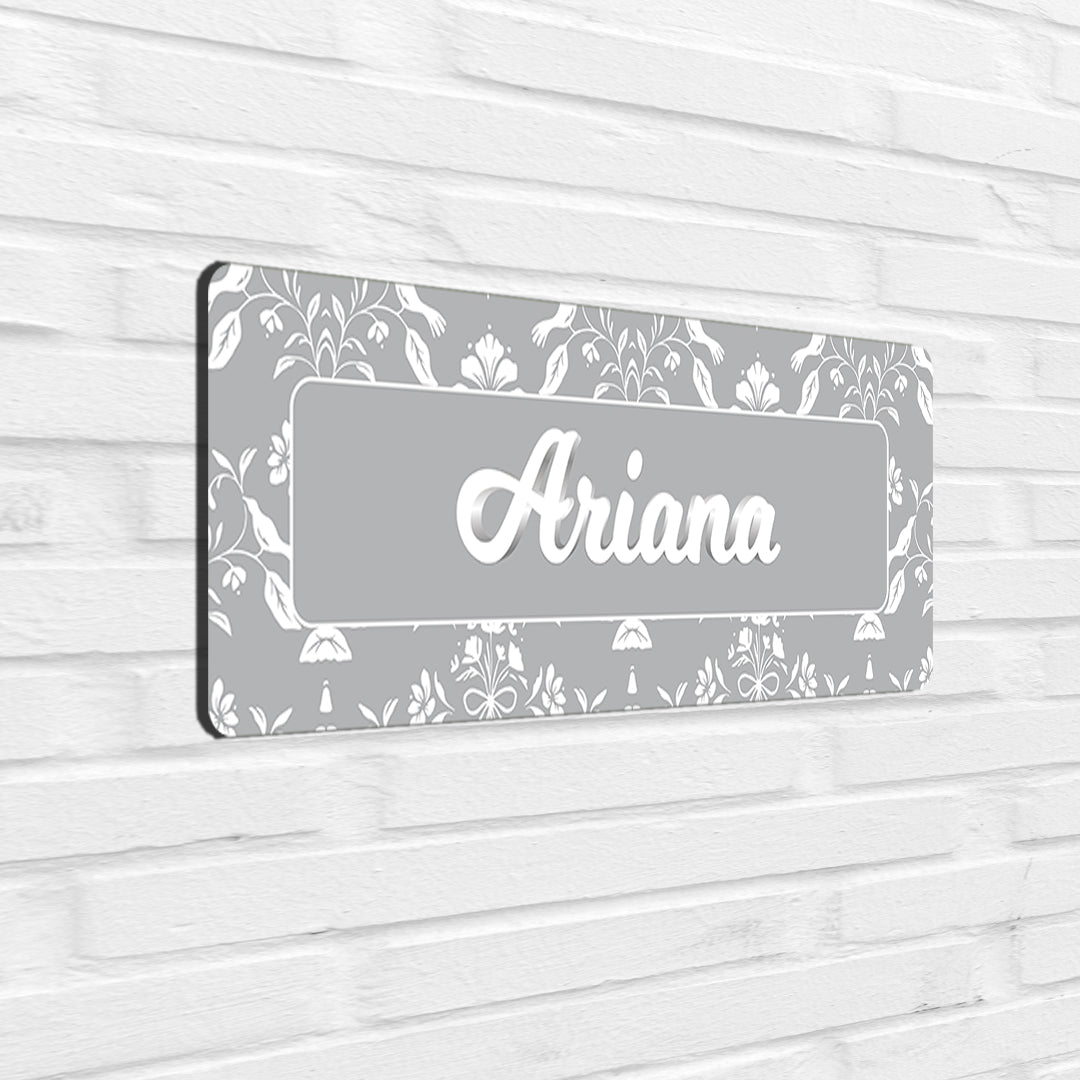 Eclat Name Plate - Petite