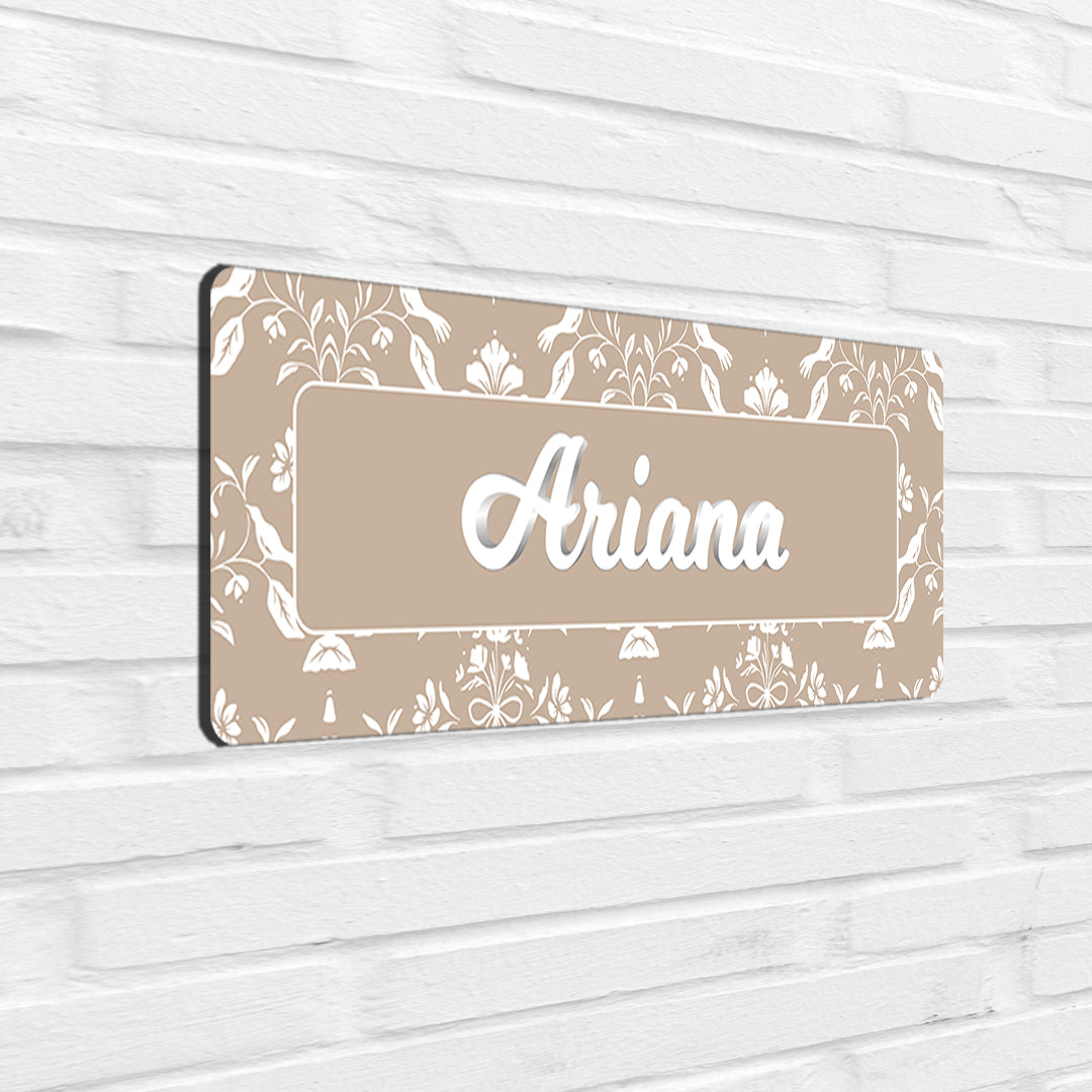 Eclat Name Plate - Petite