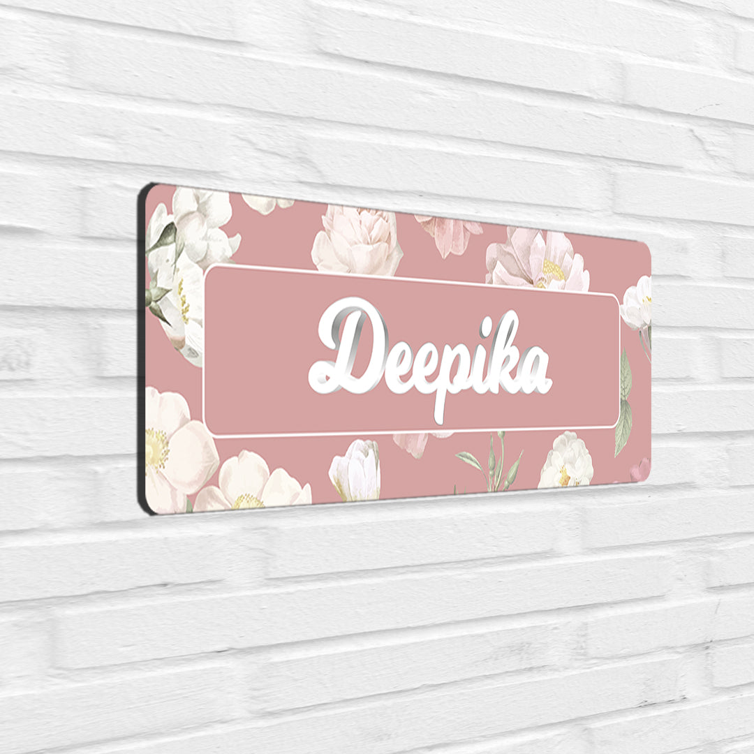 Petalia Name Plate - Petite