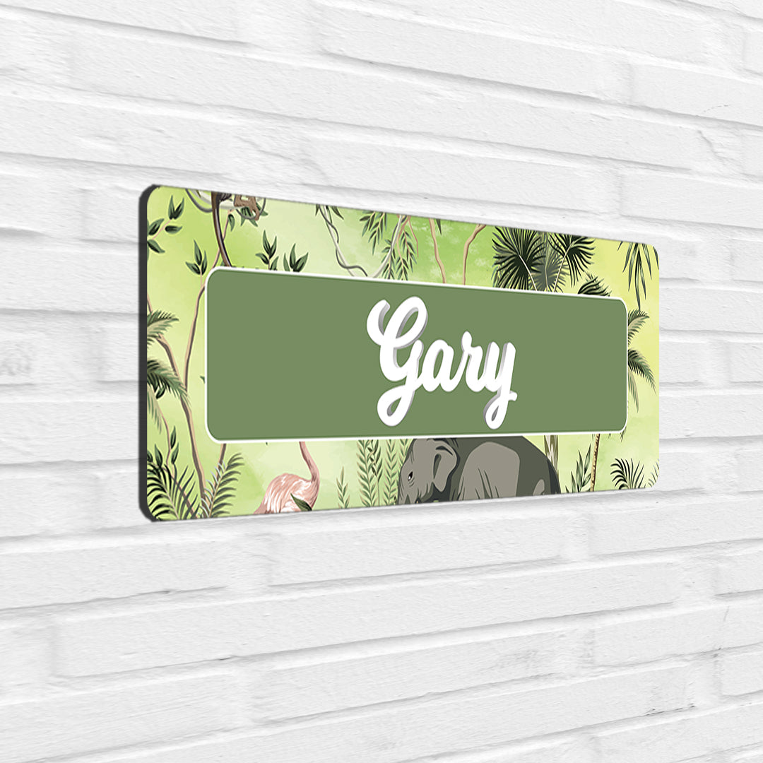 Savanna Wild Name Plate - Petite