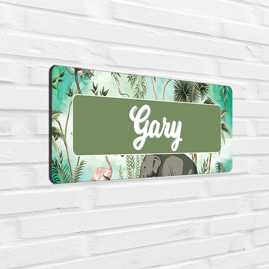 Savanna Wild Name Plate - Petite