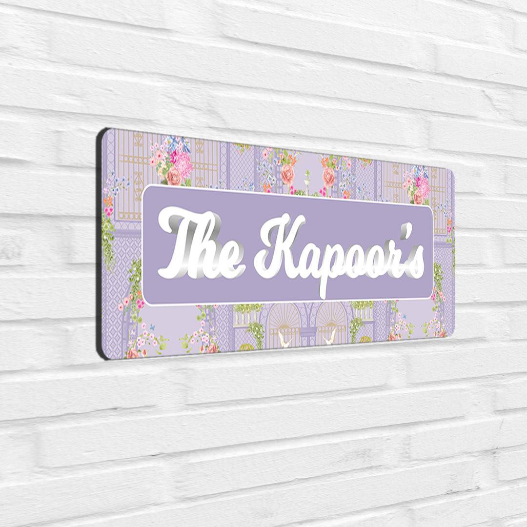 Secret Garden Name Plate - Petite