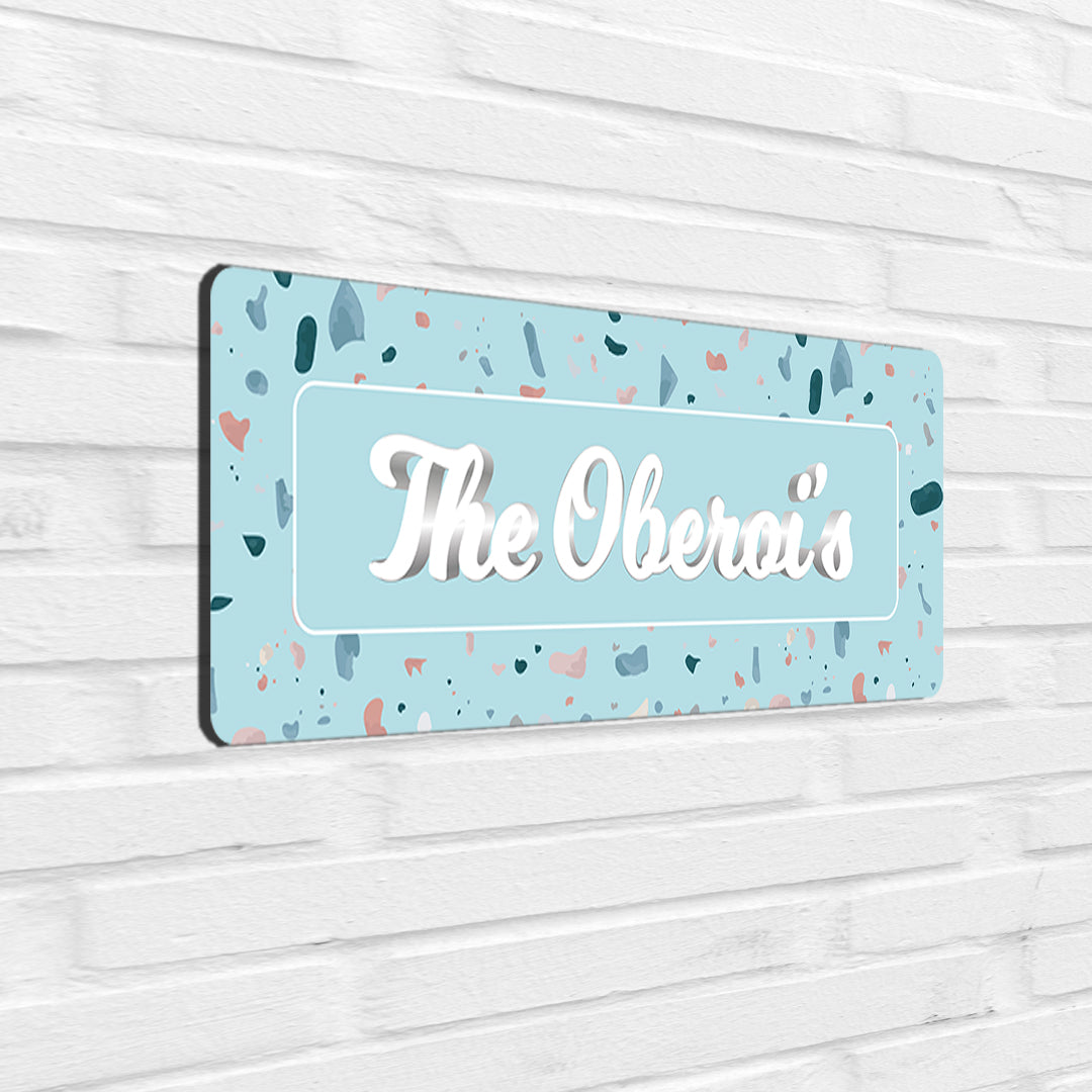 Terrazzo Name Plate - Petite