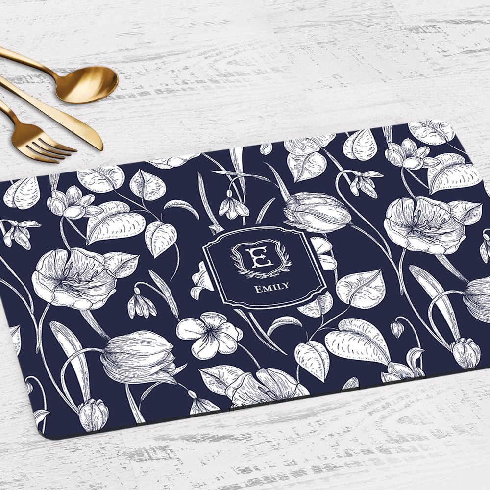 Ink Botanica Placemat