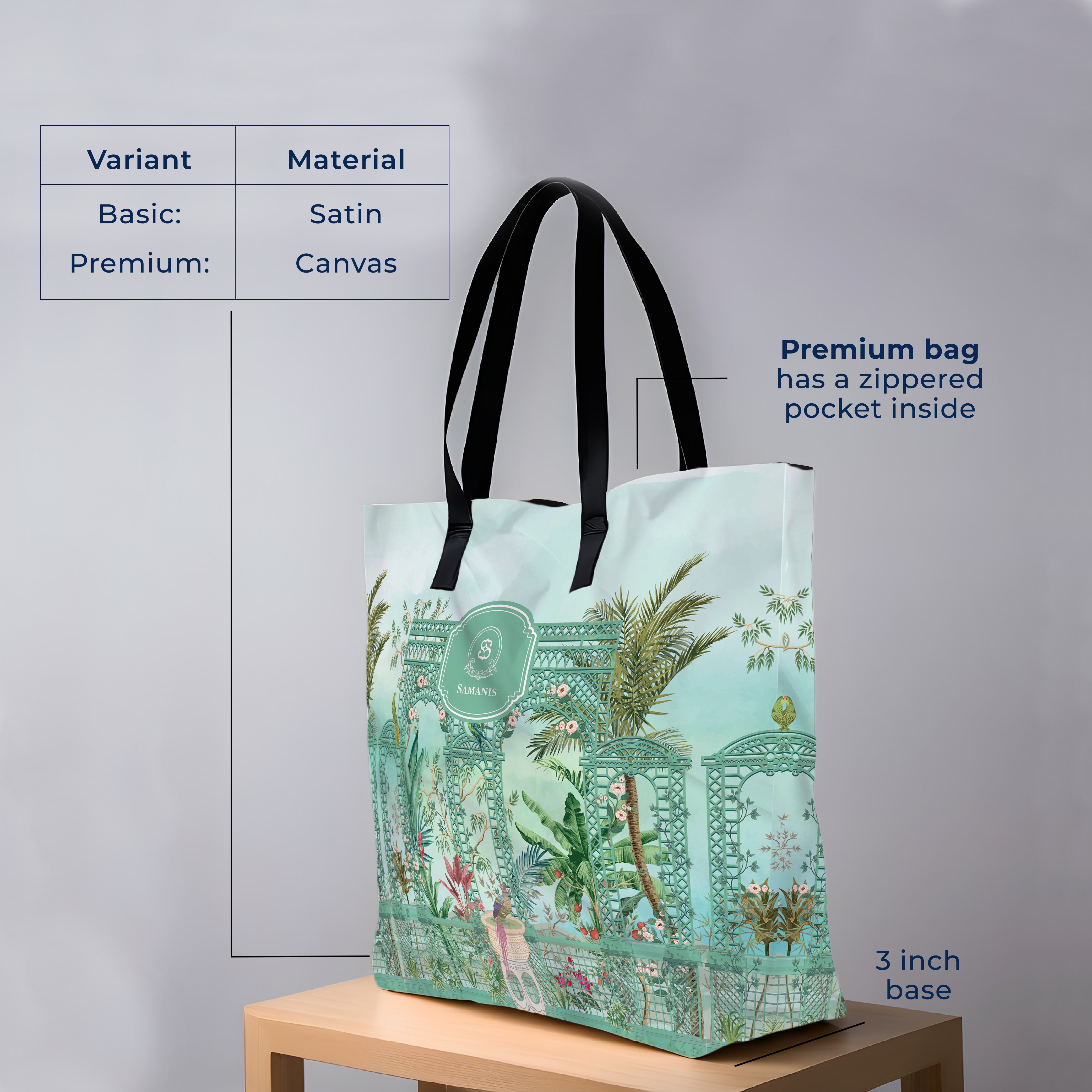 French Garden SerreFleurie Tote Bag