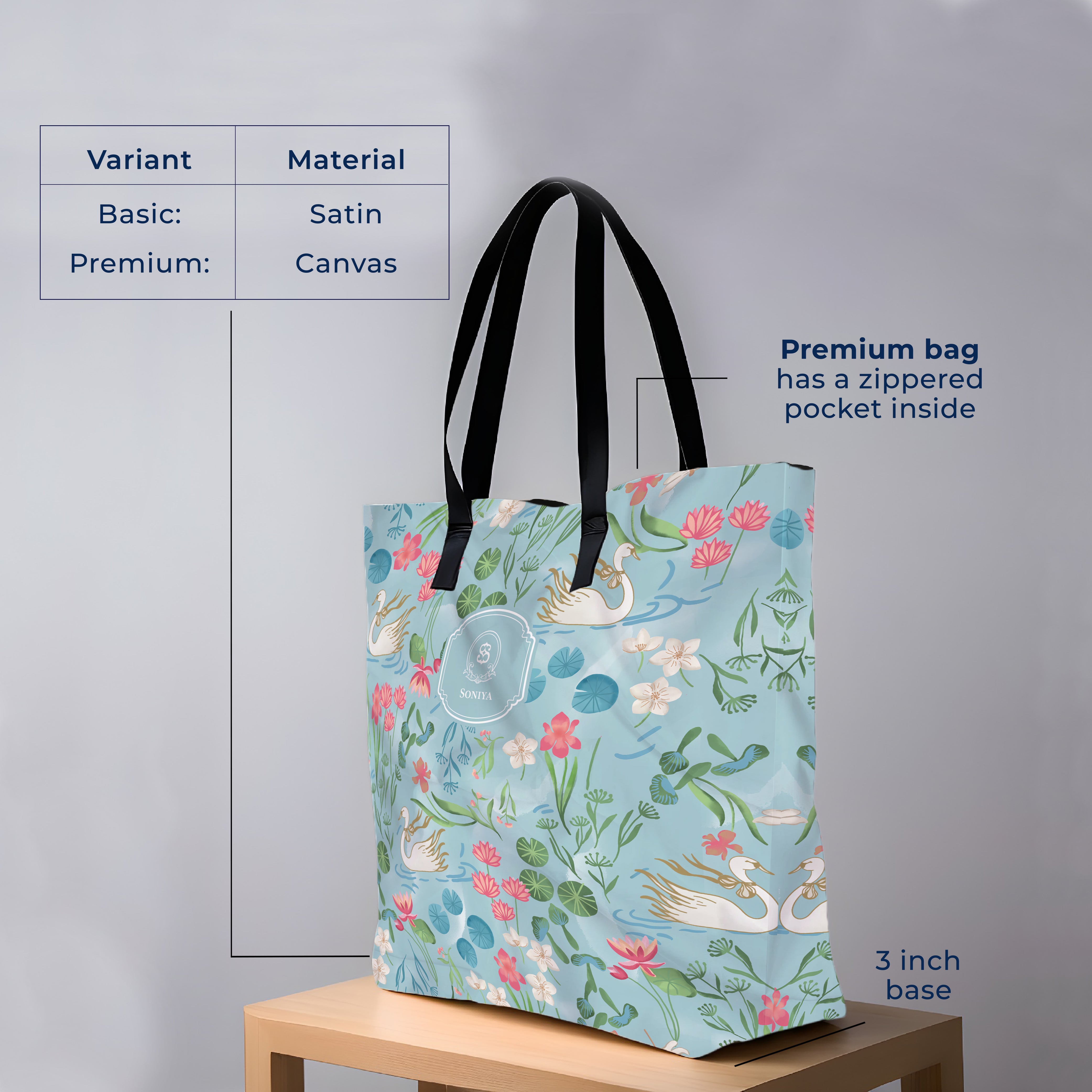 Swan's Lake Tote Bag