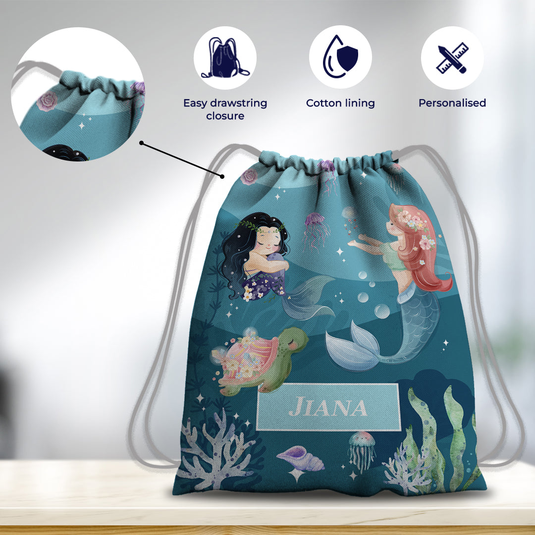 Mermaid Magic Drawstring Bag (kids)