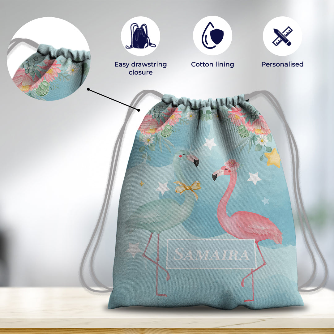 Flamingoland Drawstring Bag (kids)