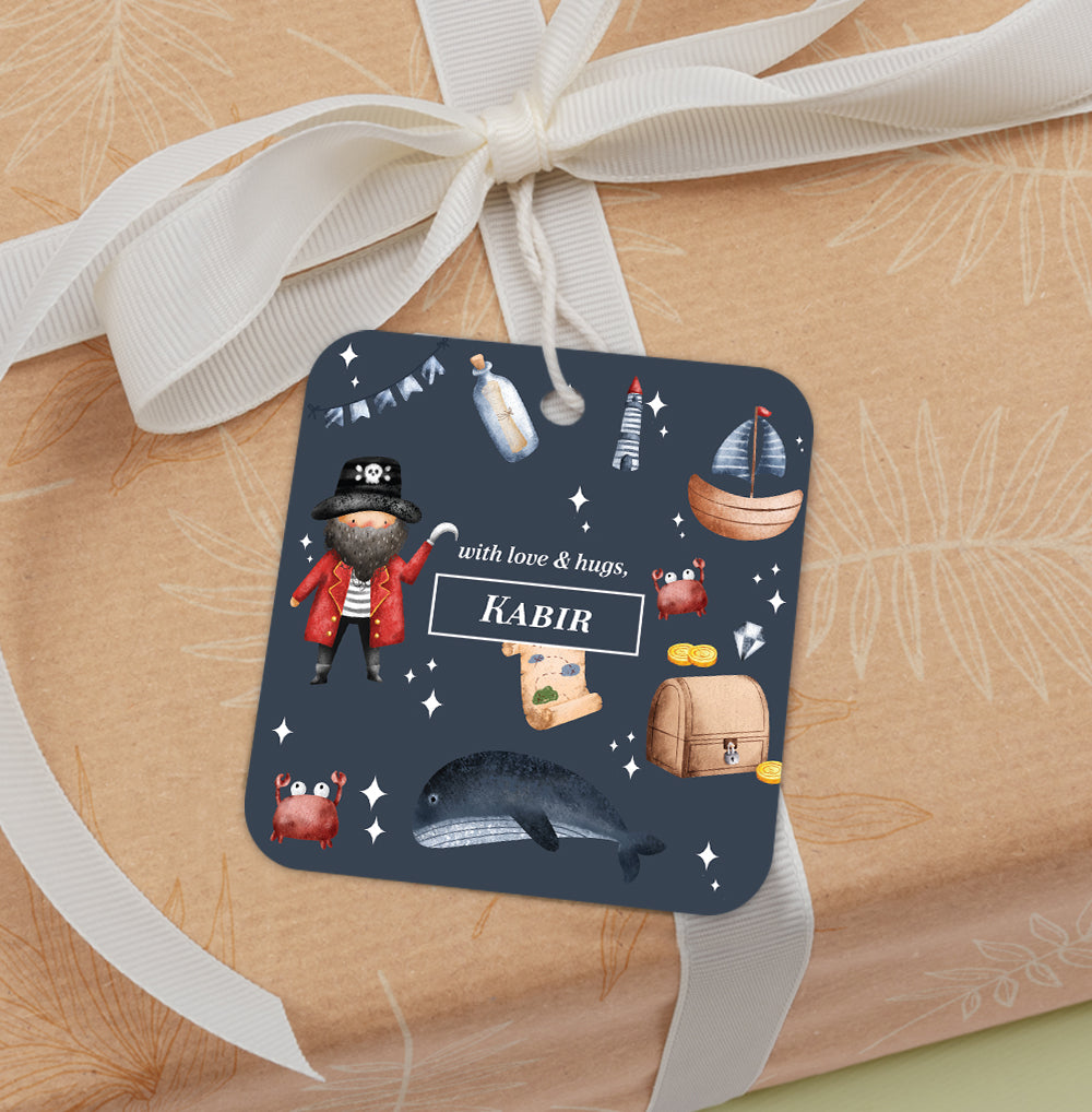 Treasure Island Gift Tag (kids)