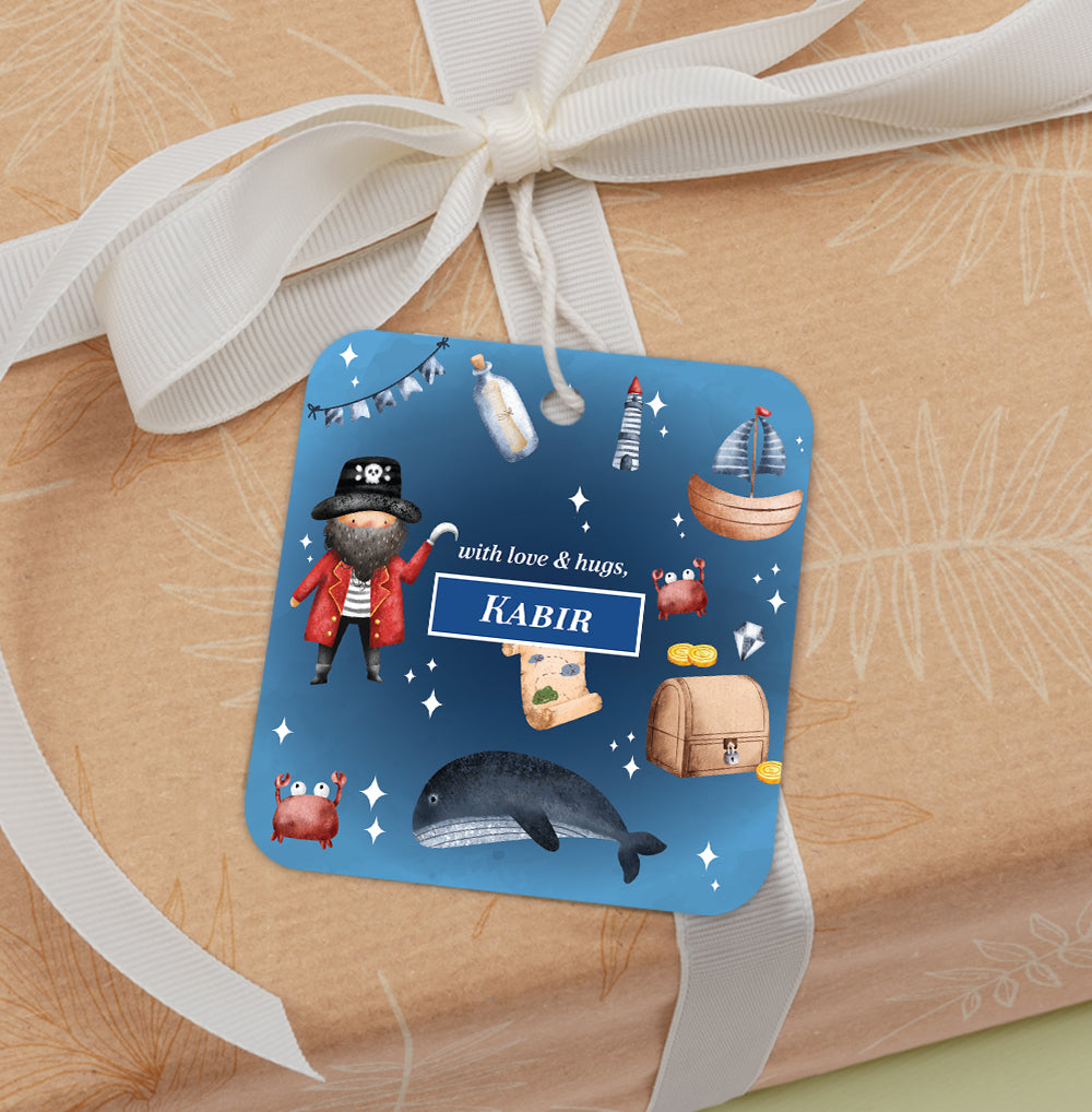 Treasure Island Gift Tag (kids)