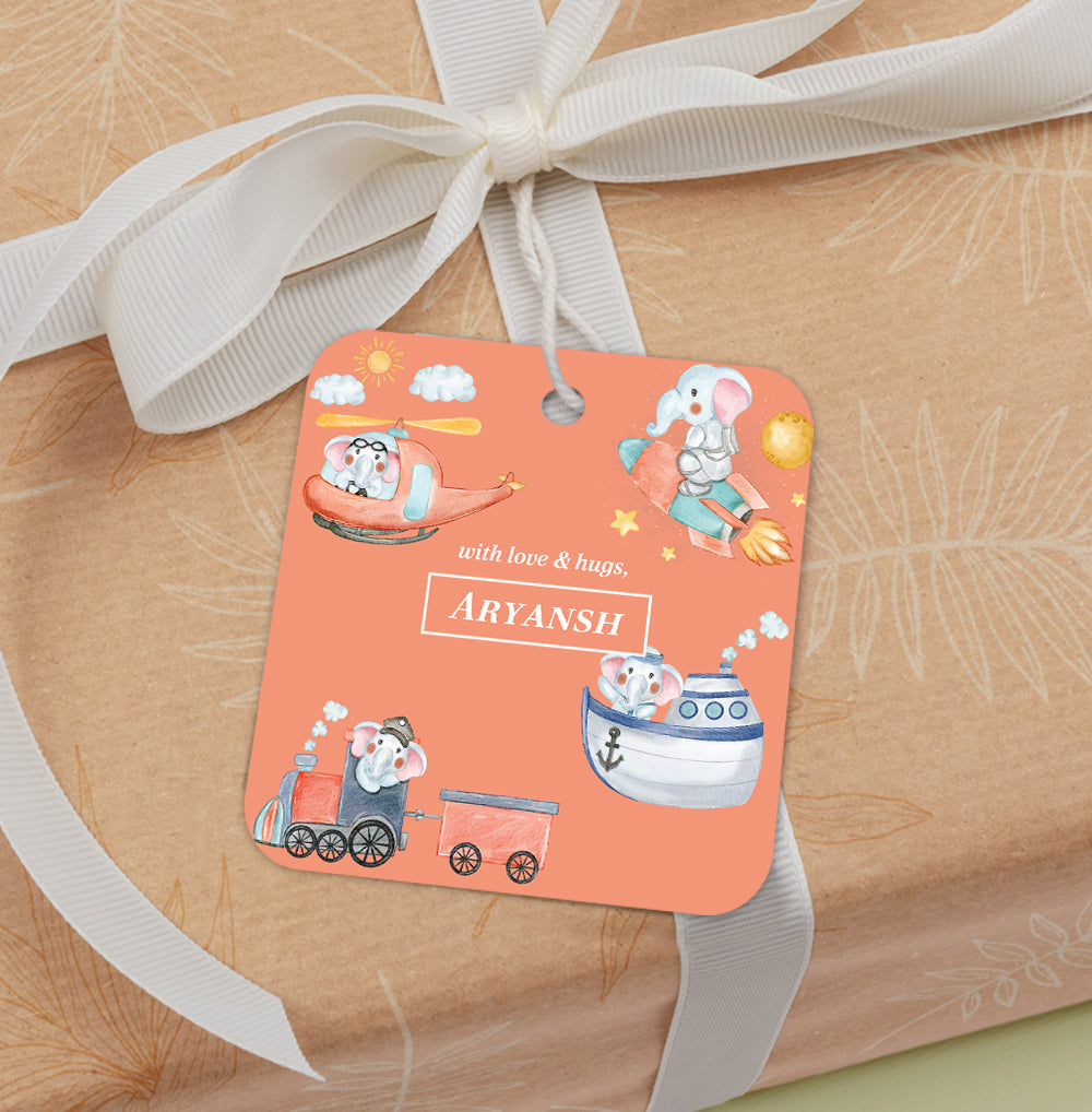 Captain Ellie Gift Tag (kids)