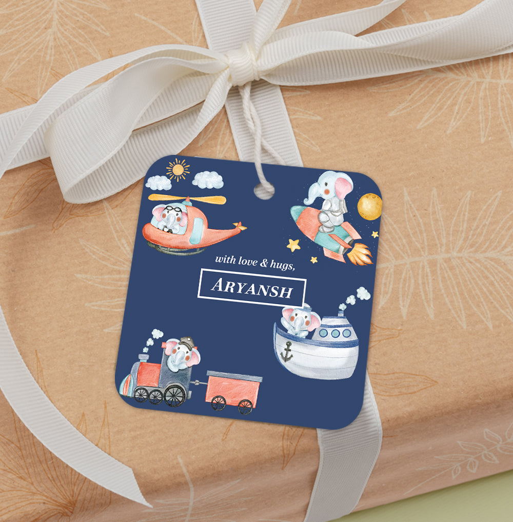 Captain Ellie Gift Tag (kids)